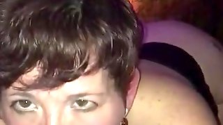 Mature Freak Talking Dirty and Swallowing